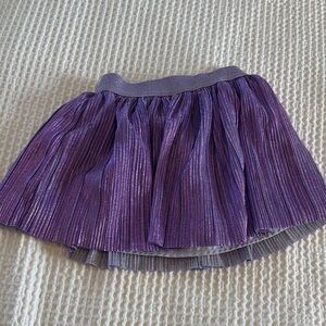 H&M purple sparkle skirt